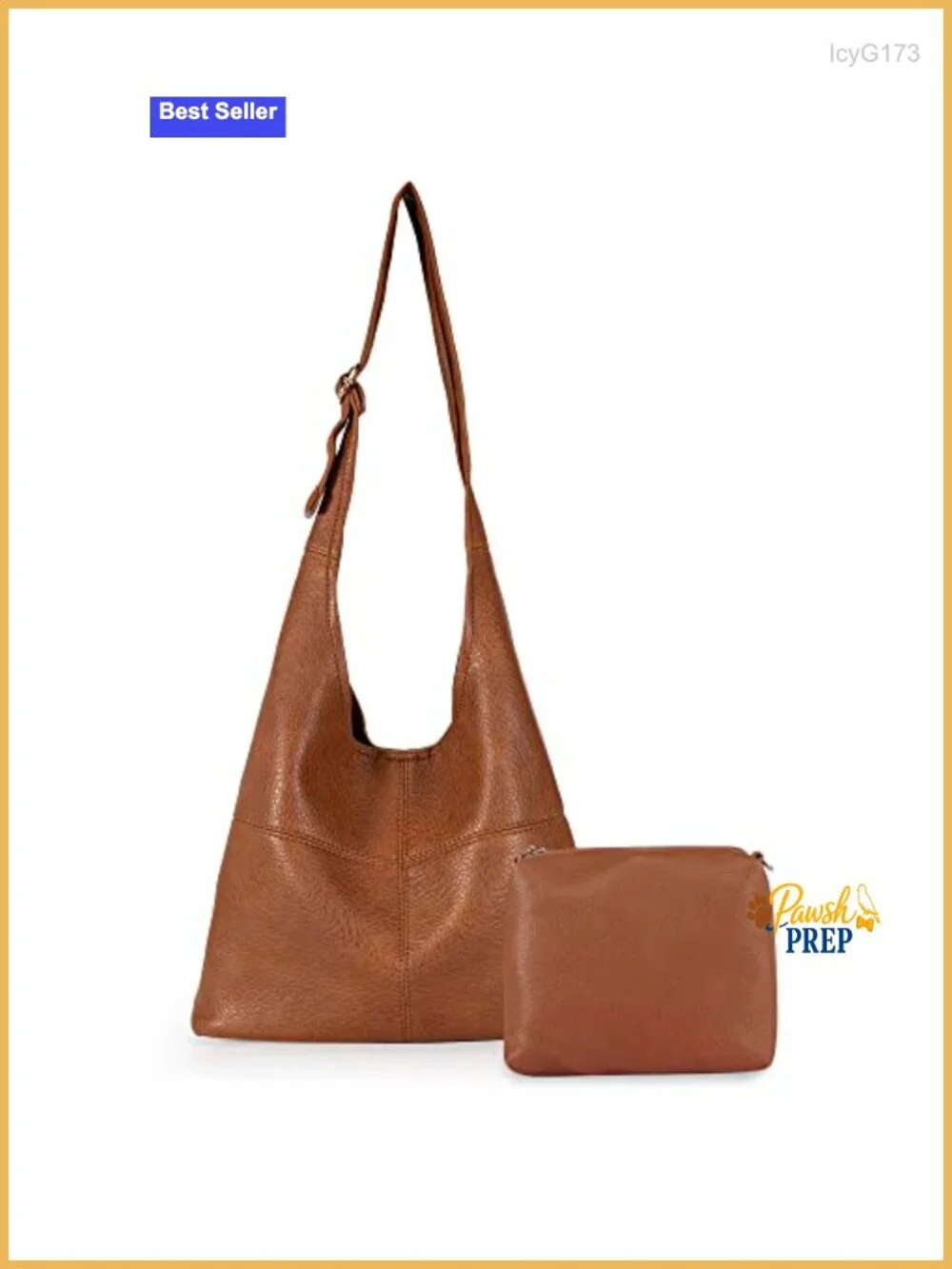 Montana West Hobo Purse for Women, Vegan Leather Shoulder Bag with Wristlet